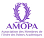 logo AMOPA Palmes Académiques Thierry Bénétoux Snooopi